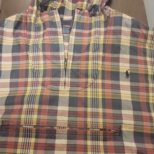 Vintage Polo Tartan Anorak Size XL
